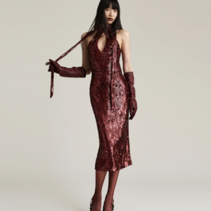 Vestido Scarff Lulú escote | ANIYEBY