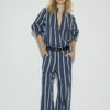 PANTALÓN ALMU RECTO RAYAS NAVY