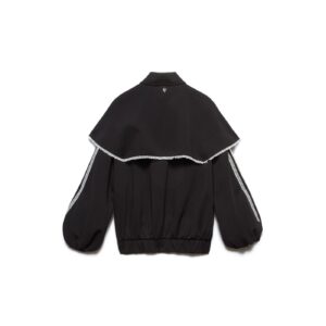 bomber over con capa sandy aniyeby