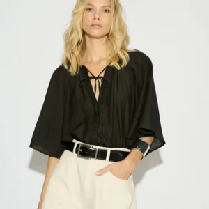BLUSA CASILDA OVERSIZE NEGRO