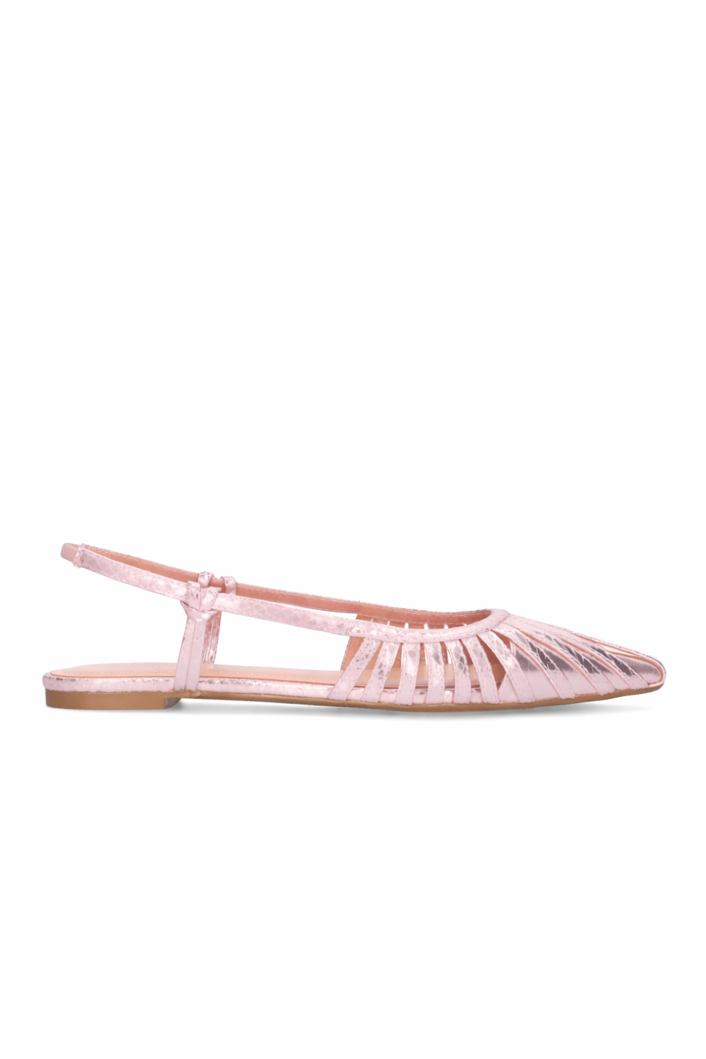 Sandal de rosa brillante BIBILOU Las bailarinas Zin de Bibi Lou