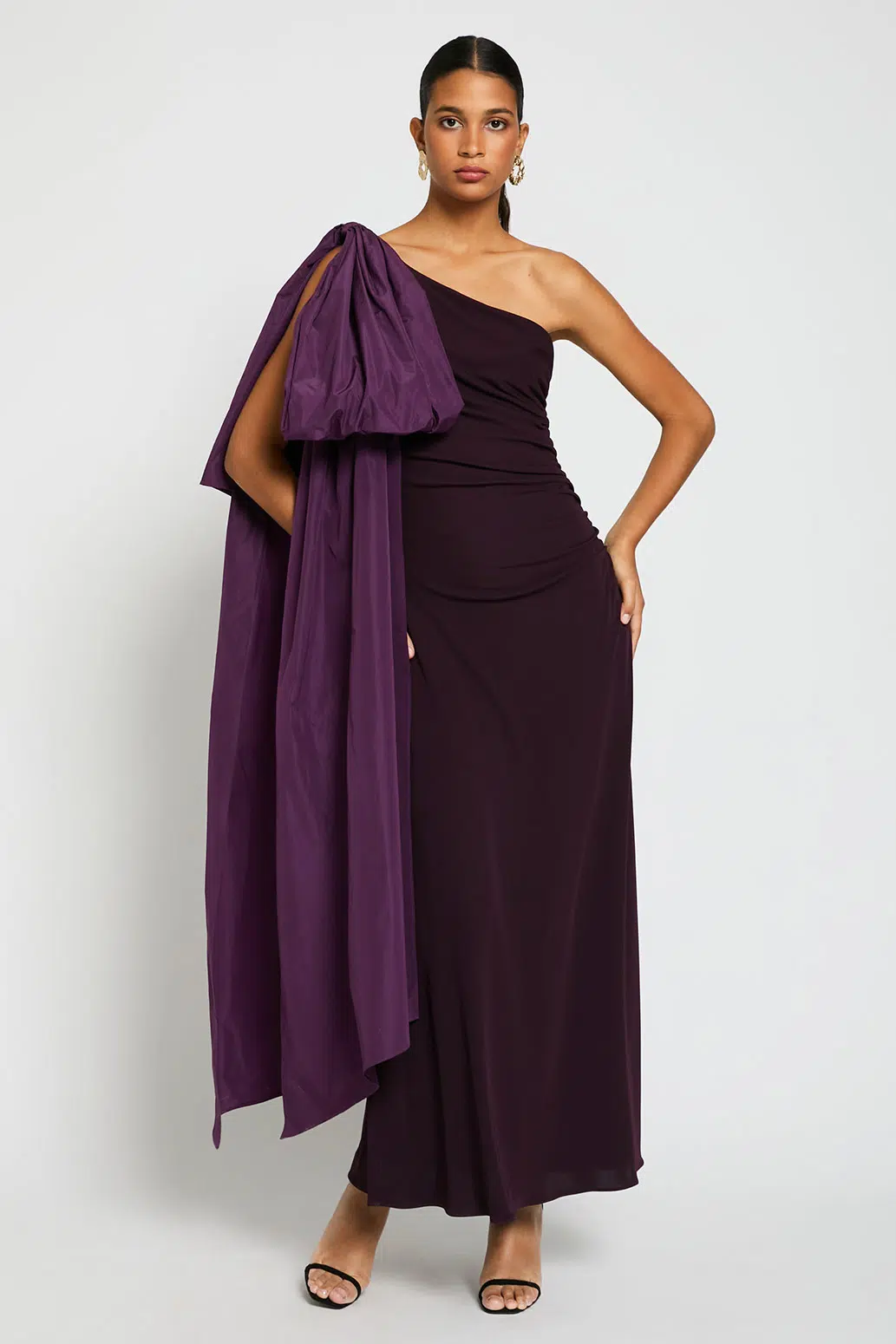 Vestido asimétrico lazo Charlina..jpg Vestido asimétrico lazo Charlina.