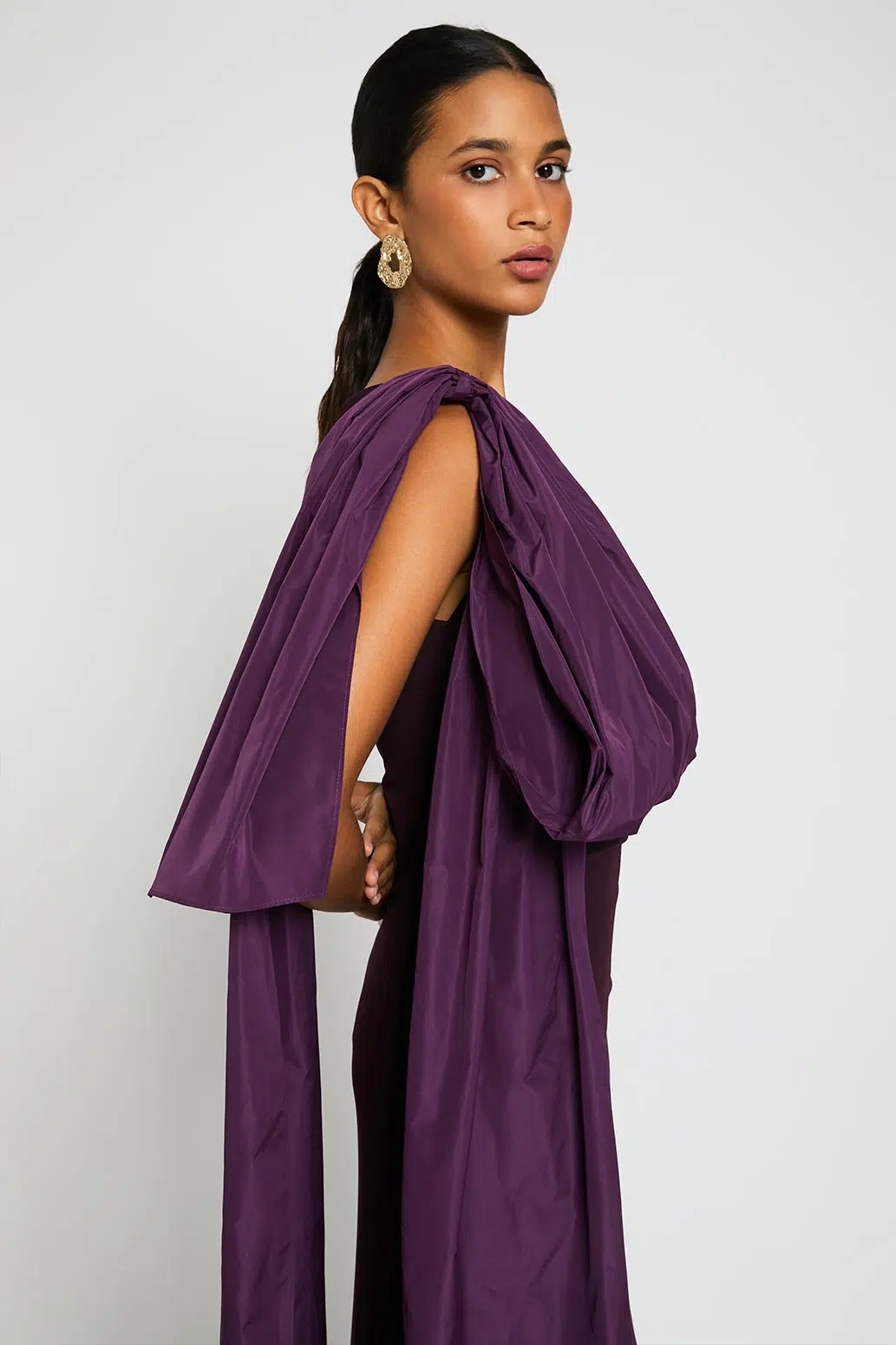 Vestido asimétrico lazo Charlina.3 Vestido asimétrico lazo Charlina.