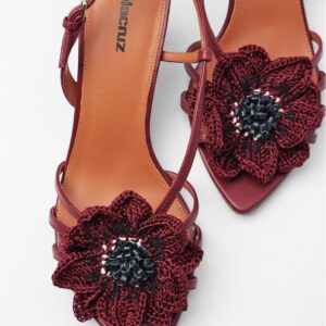 sandalias flor lolacruz
