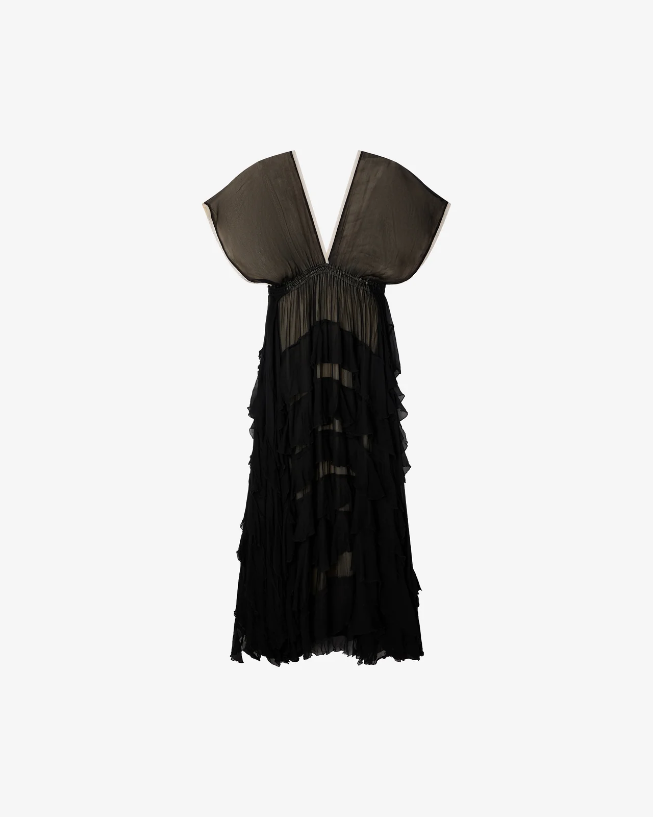 VESTIDO DE GASA NEGRO.jpg vestido de gasa negro mesdemoiselles