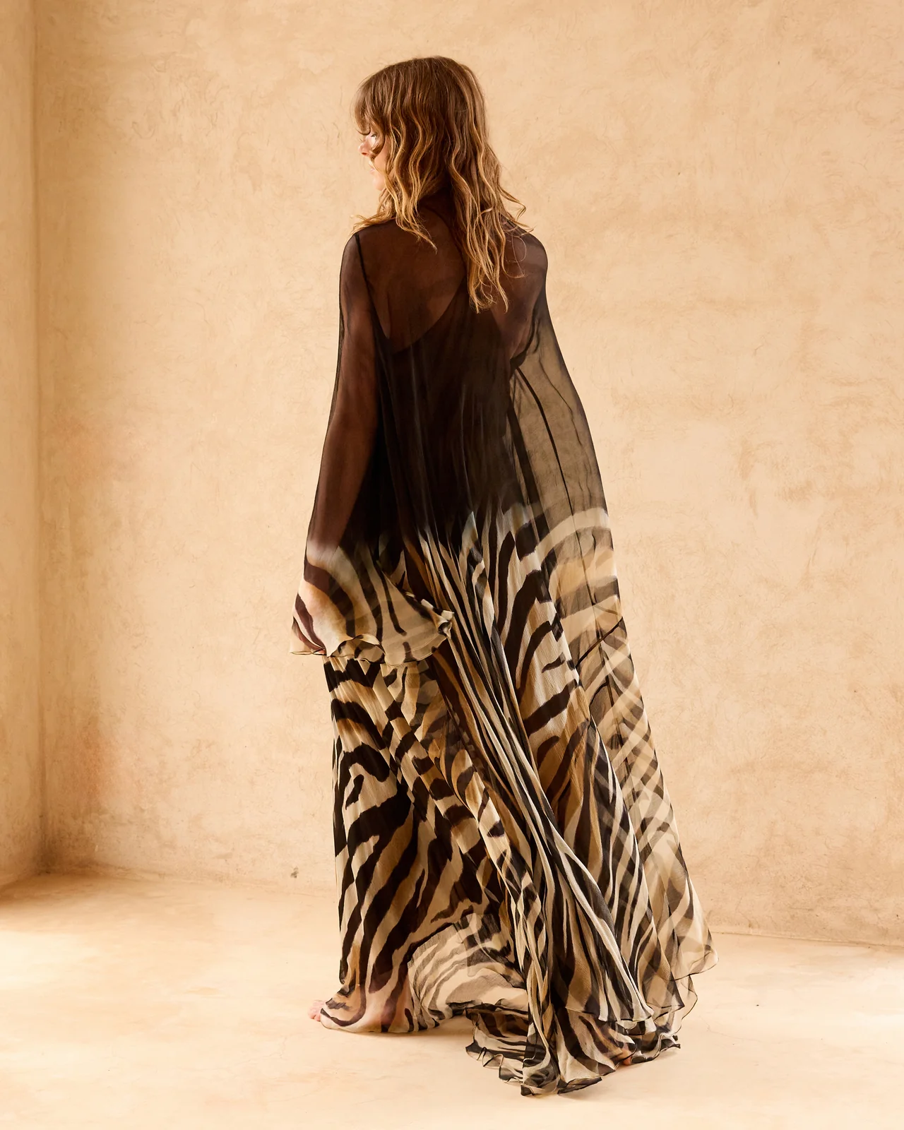 vestido animal print mesdmeoiselles .jpg vestido largo animal print mesdemoiselles