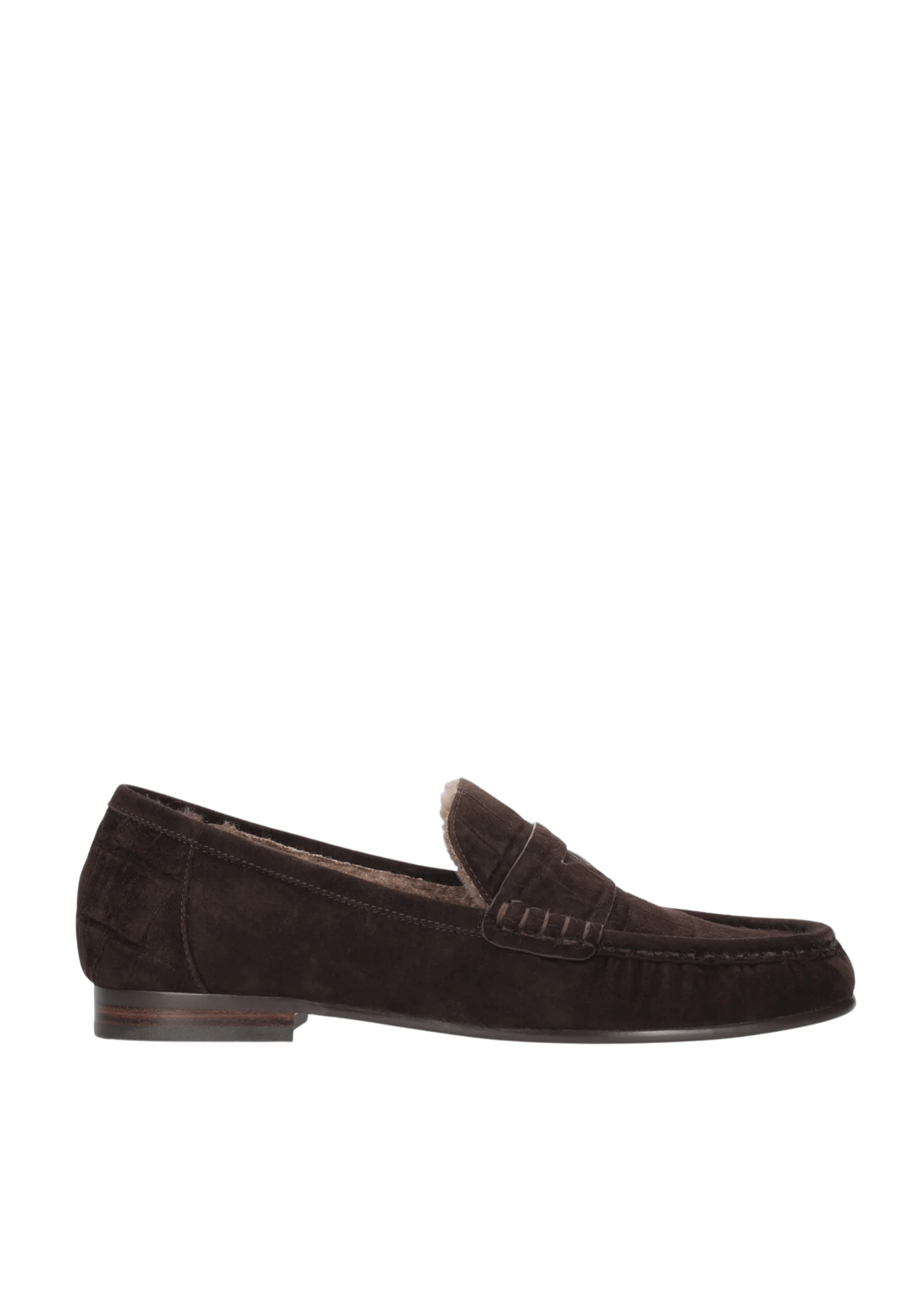 Mocasines de ante efecto coco Mocasines de ante efecto coco