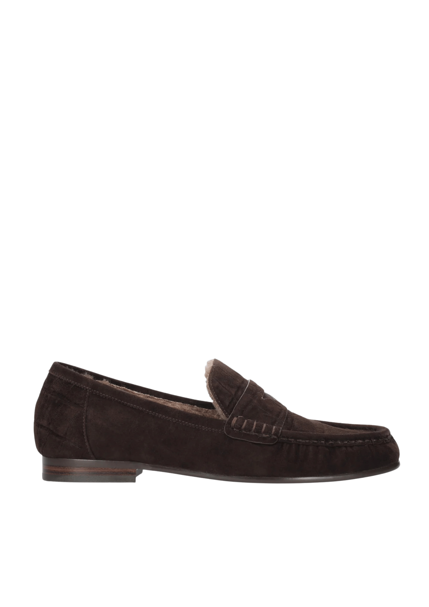 Mocasines de ante efecto coco 1 Mocasines de ante efecto coco