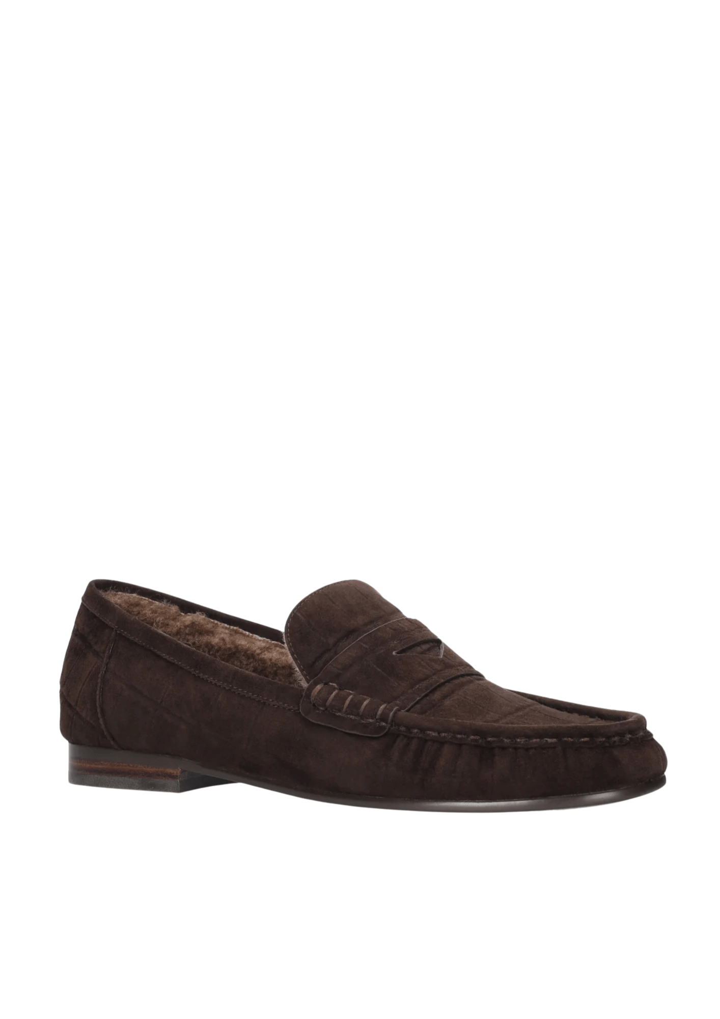 Mocasines de ante efecto coco 2 Mocasines de ante efecto coco