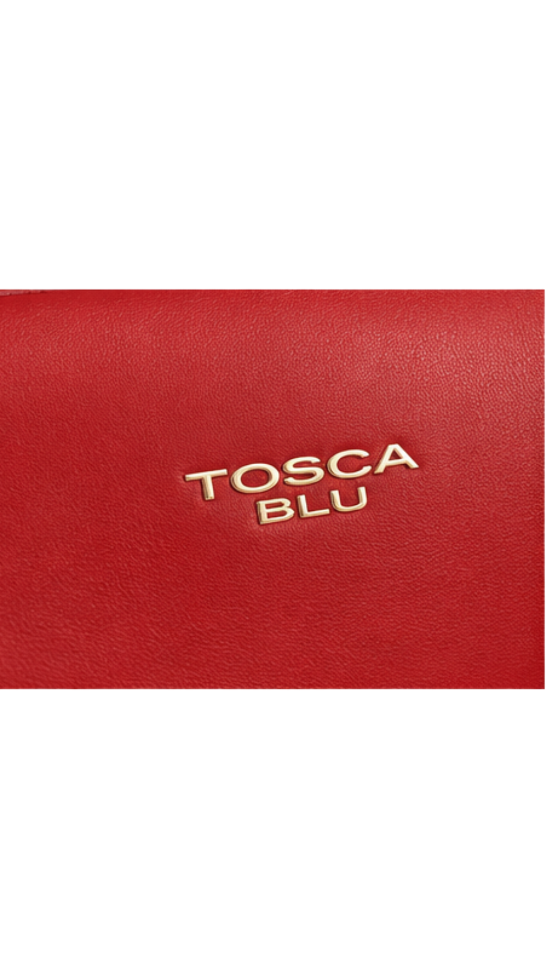 Bolso de piel rojo detalle flor Juliette | TOSCABLU Bolso de piel rojo detalle flor Juliette | TOSCABLU
