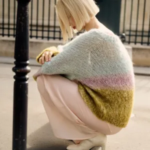 Jersey over multicolor Watty | MESDEMOISELLES PARIS