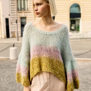 Jersey over multicolor Watty | MESDEMOISELLES PARIS
