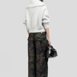 Pantalón Parachute estampado camuflaje | WEILI ZHENG