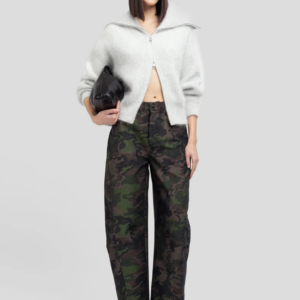 Pantalón Parachute estampado camuflaje | WEILI ZHENG