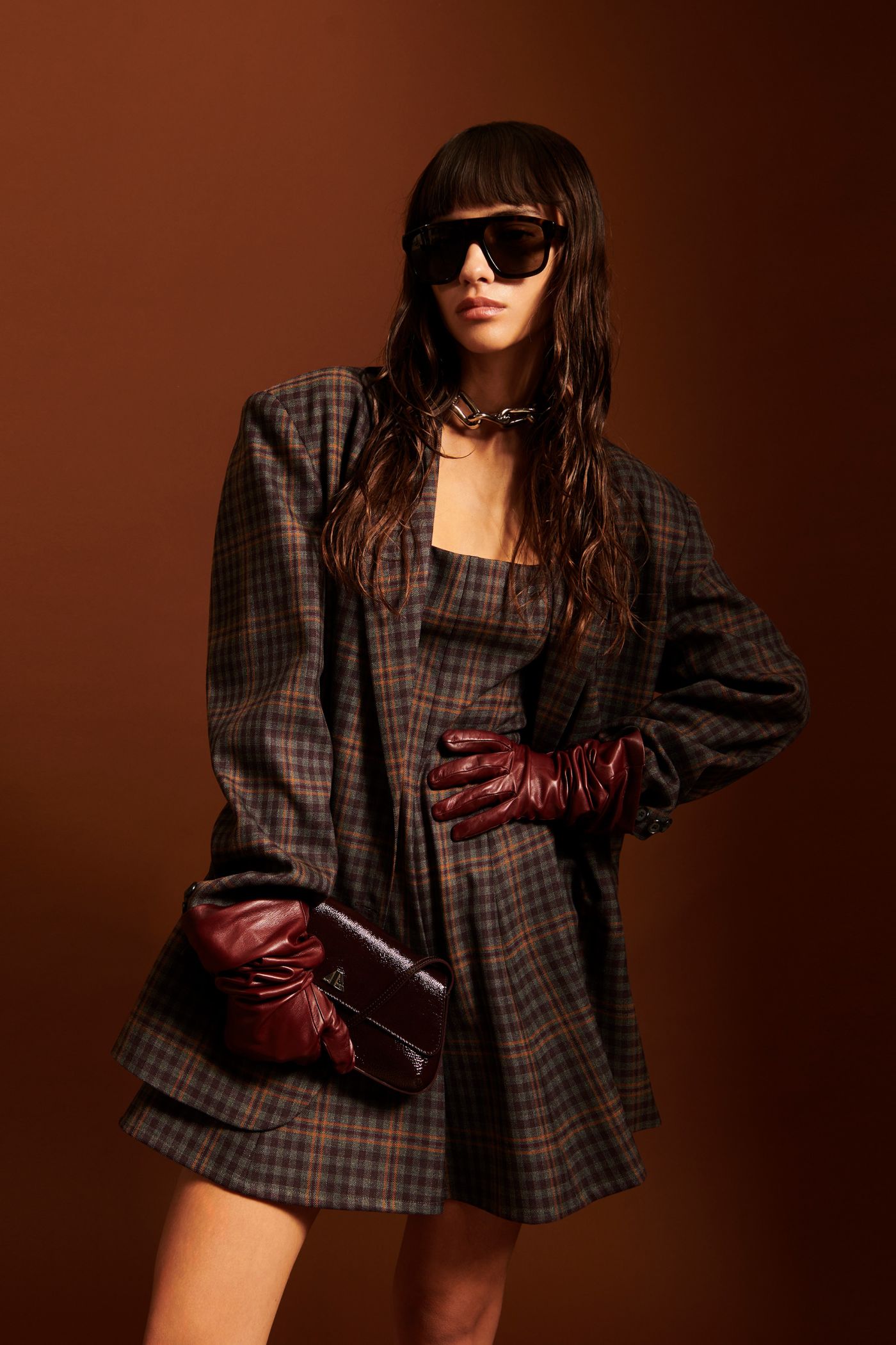 Blazer over de cuadros | ANIYEBY 000 Blazer over de cuadros | ANIYEBY