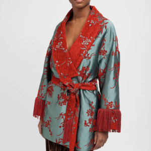 Blazer con bordados. Weili Zheng