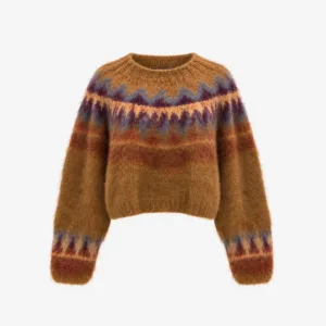 Jersey marrón Fadira | MESDEMOISELLES PARIS