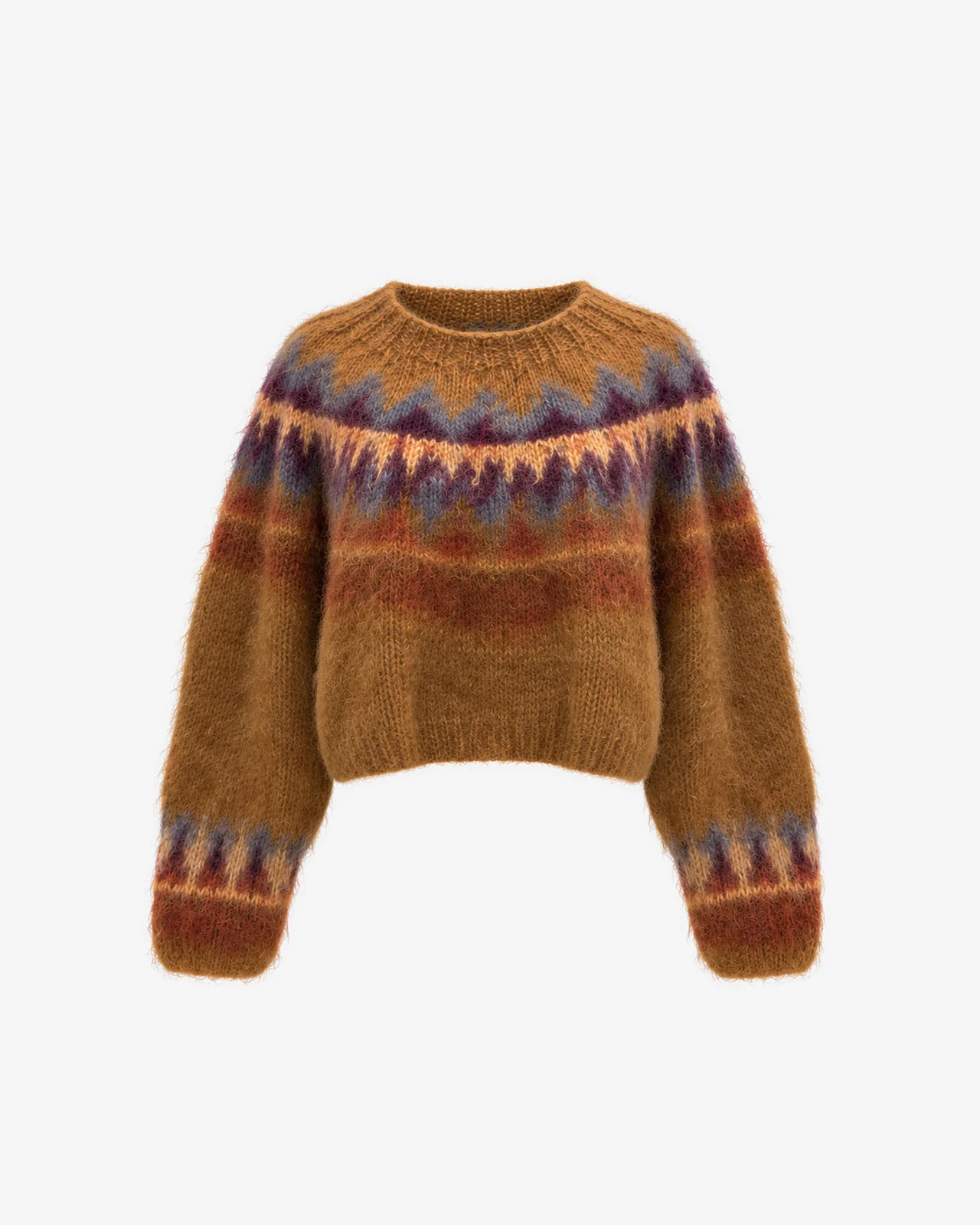 Jersey marrón Fadira | MESDEMOISELLES PARIS1.jpg Jersey marrón Fadira | MESDEMOISELLES PARIS