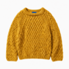 Jersey Brayden de mohair color mostaza | MESDEMOISELLES PARIS